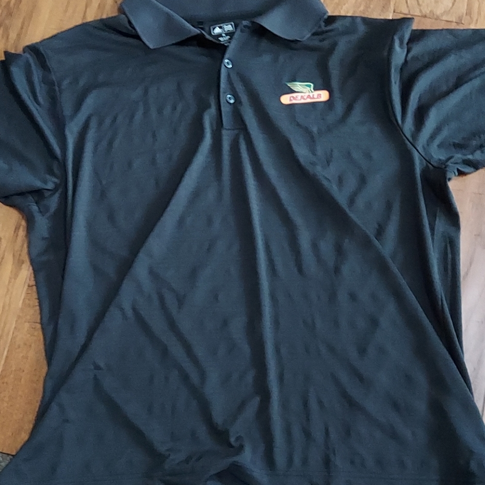 Adidas black men's golf shirt XL Dekalb